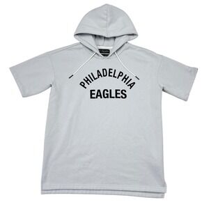 Philadelphia Eagles Hoodie Sweatshirt Large Fanatics Signature Short Sleeve NFL